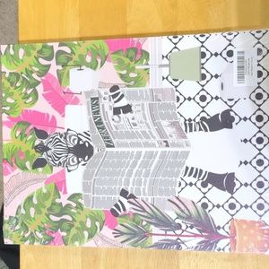 Zebra on toilet canvas